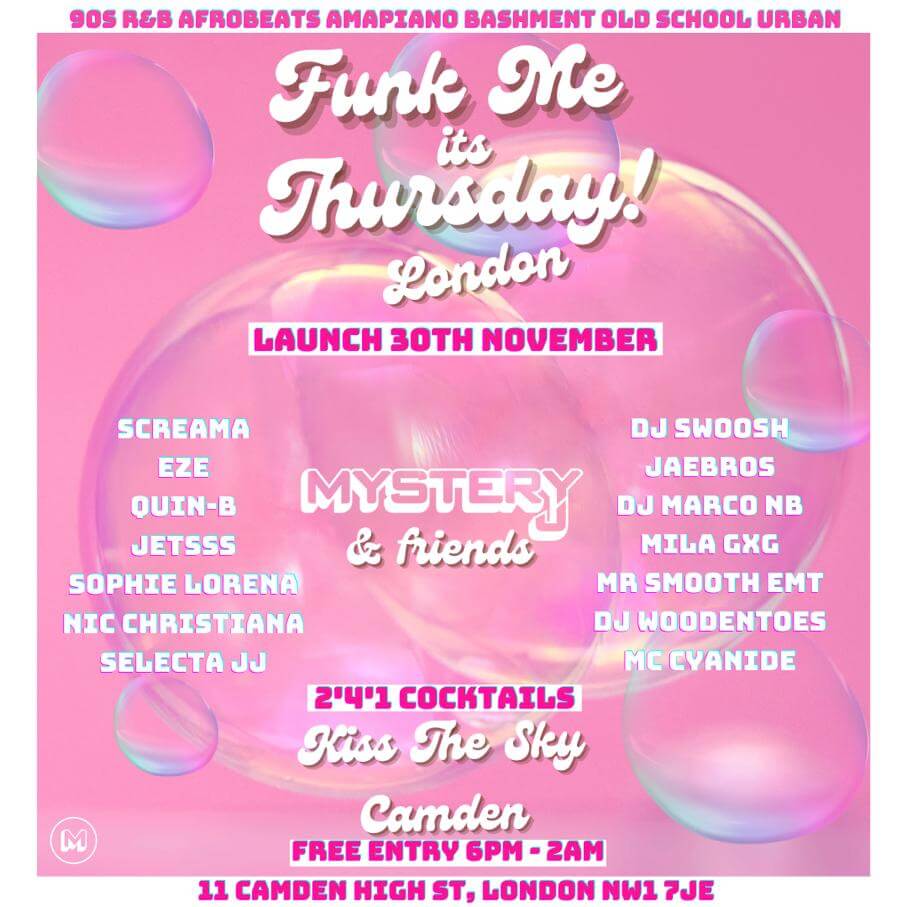 Funk Me It's Thursday Event